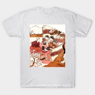 Hanami - picnic under sakura trees T-Shirt